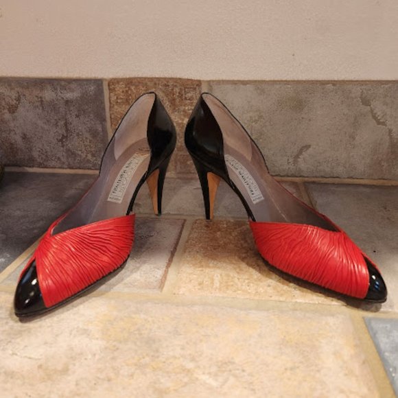 Cesare Martinoli Shoes - Vintage Cesare Martinoli Heels Never Worn Size 10